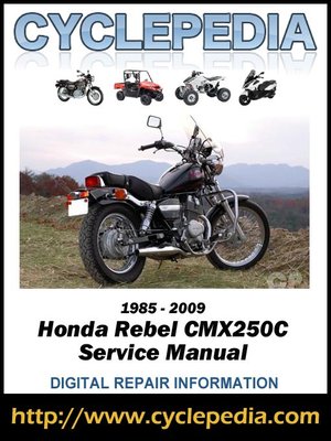 honda rebel 250 manual pdf free